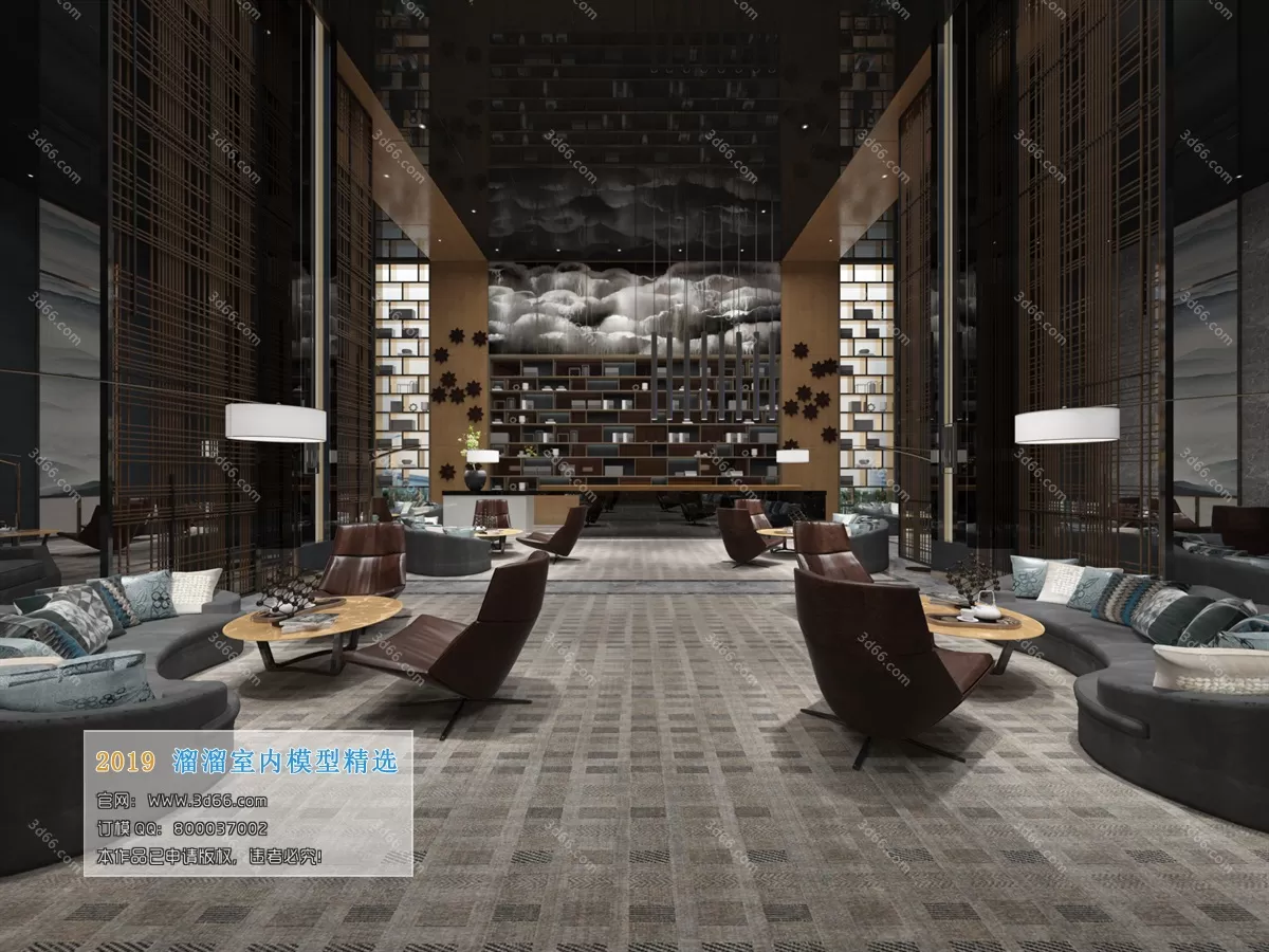 OFFICE – 3D SCENES – BLOCK – 236