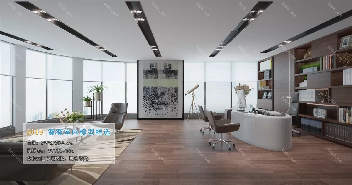 OFFICE – 3D SCENES – BLOCK – 239