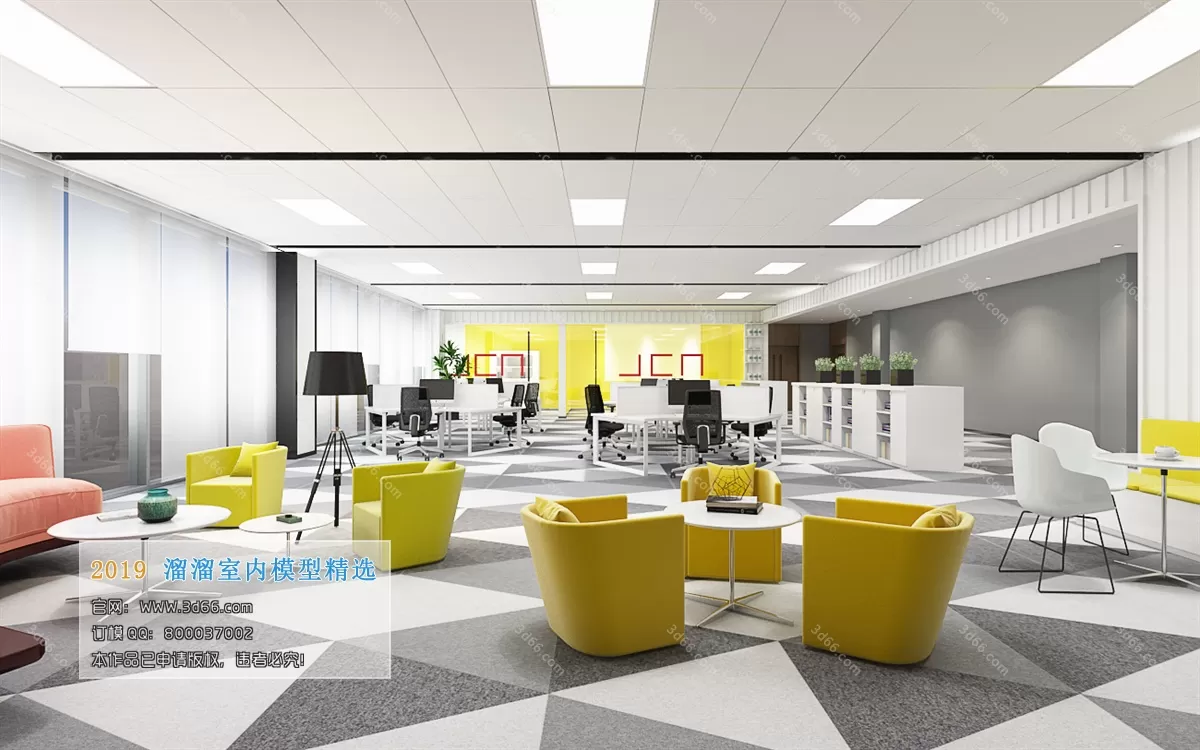 OFFICE – 3D SCENES – BLOCK – 252