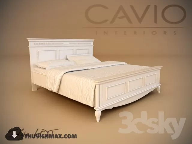 BED 3D MODELS – CLASSIC – 044