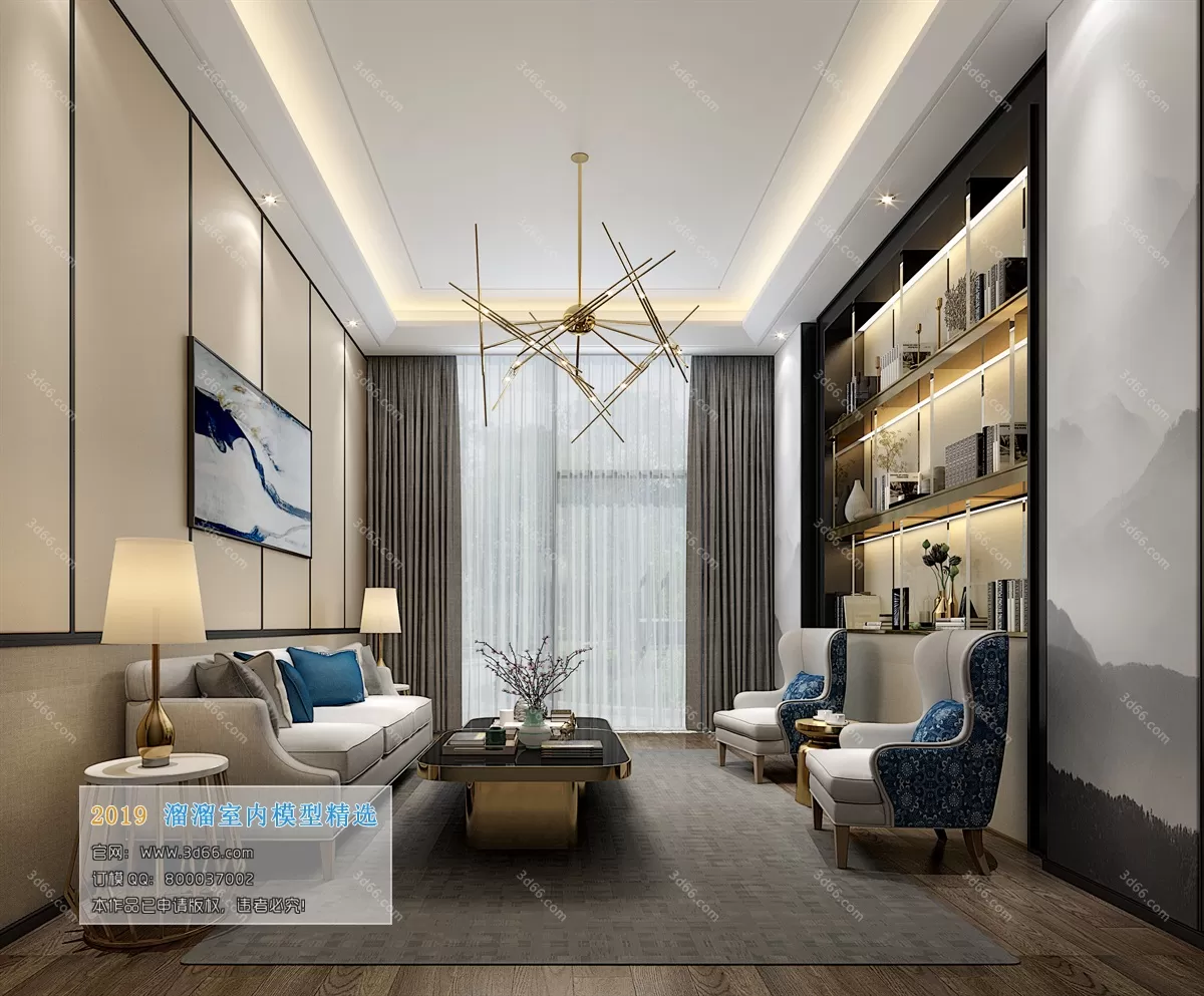 OFFICE – 3D SCENES – BLOCK – 265