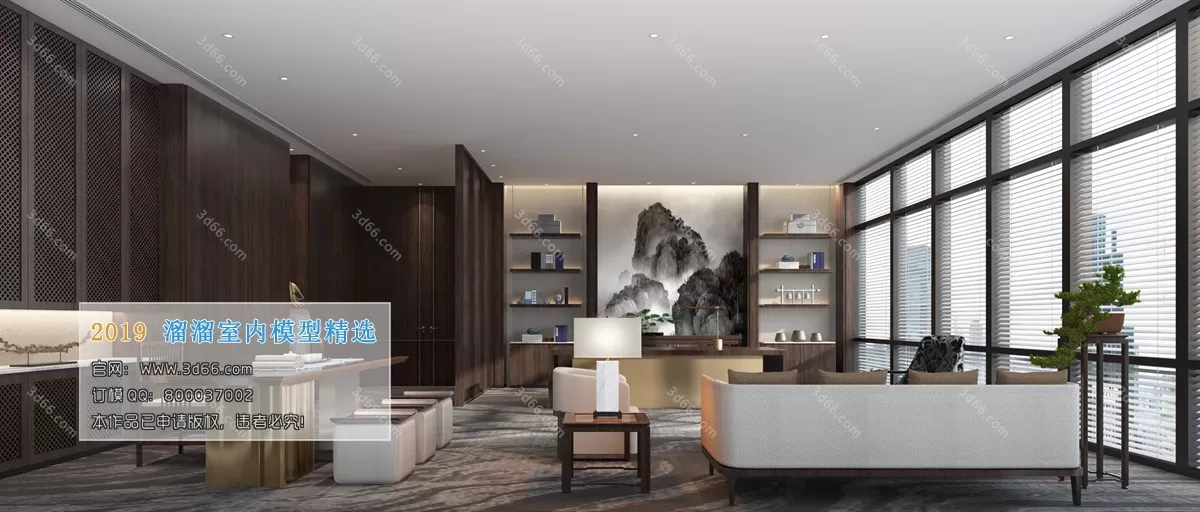 OFFICE – 3D SCENES – BLOCK – 269