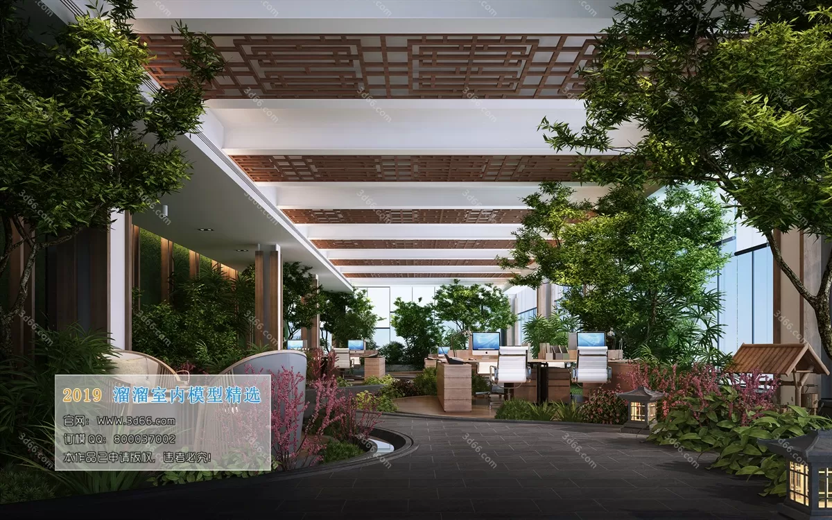 OFFICE – 3D SCENES – BLOCK – 274