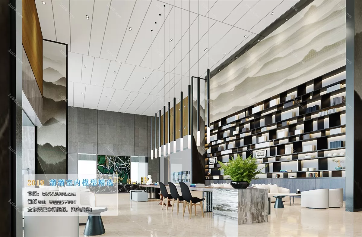 OFFICE – 3D SCENES – BLOCK – 290