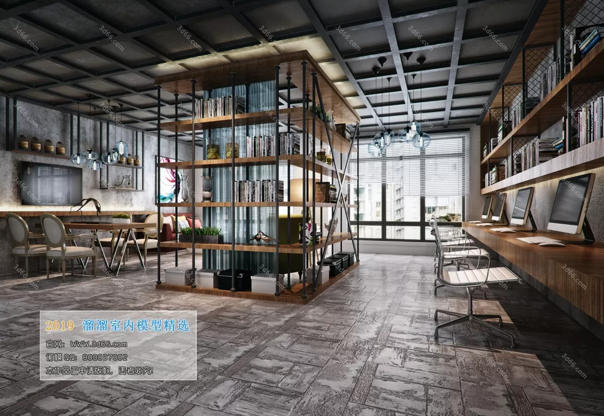 OFFICE – 3D SCENES – BLOCK – 294