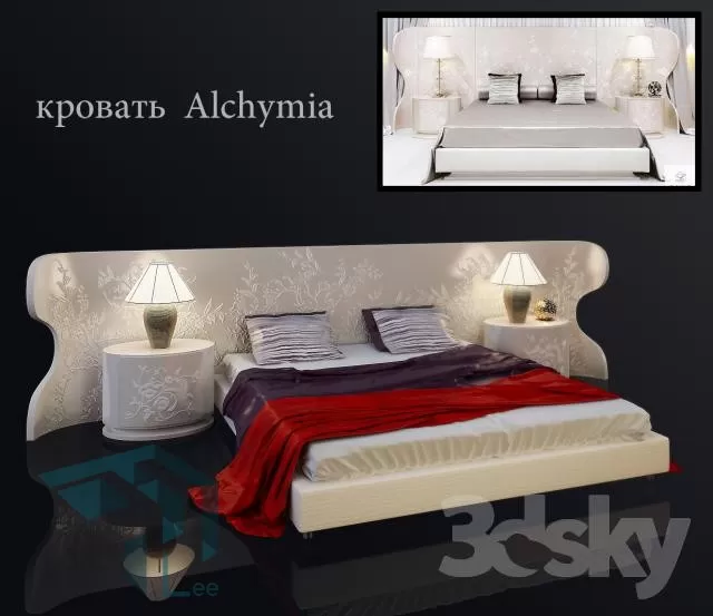 BED 3D MODELS – CLASSIC – 047