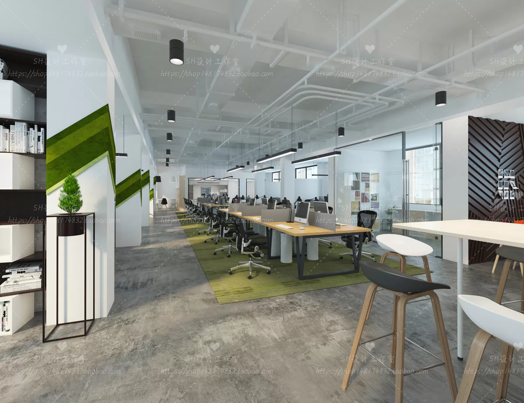 OFFICE – 3D SCENES – BLOCK – 311