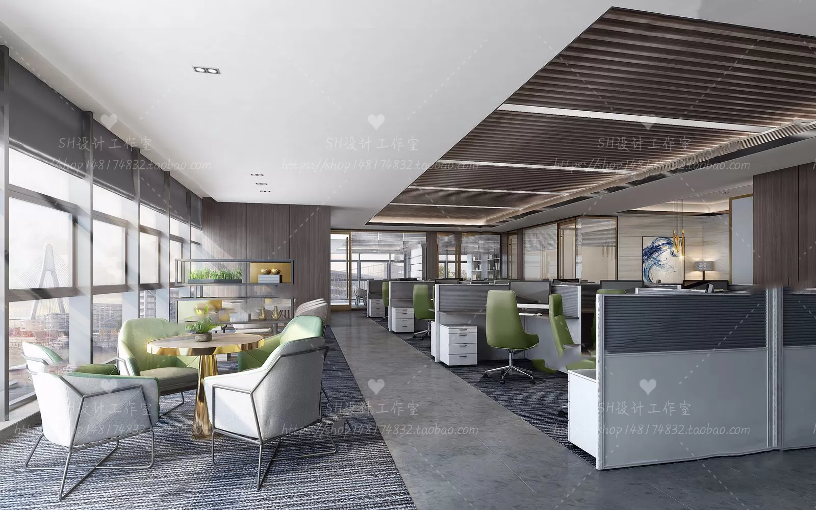 OFFICE – 3D SCENES – BLOCK – 333