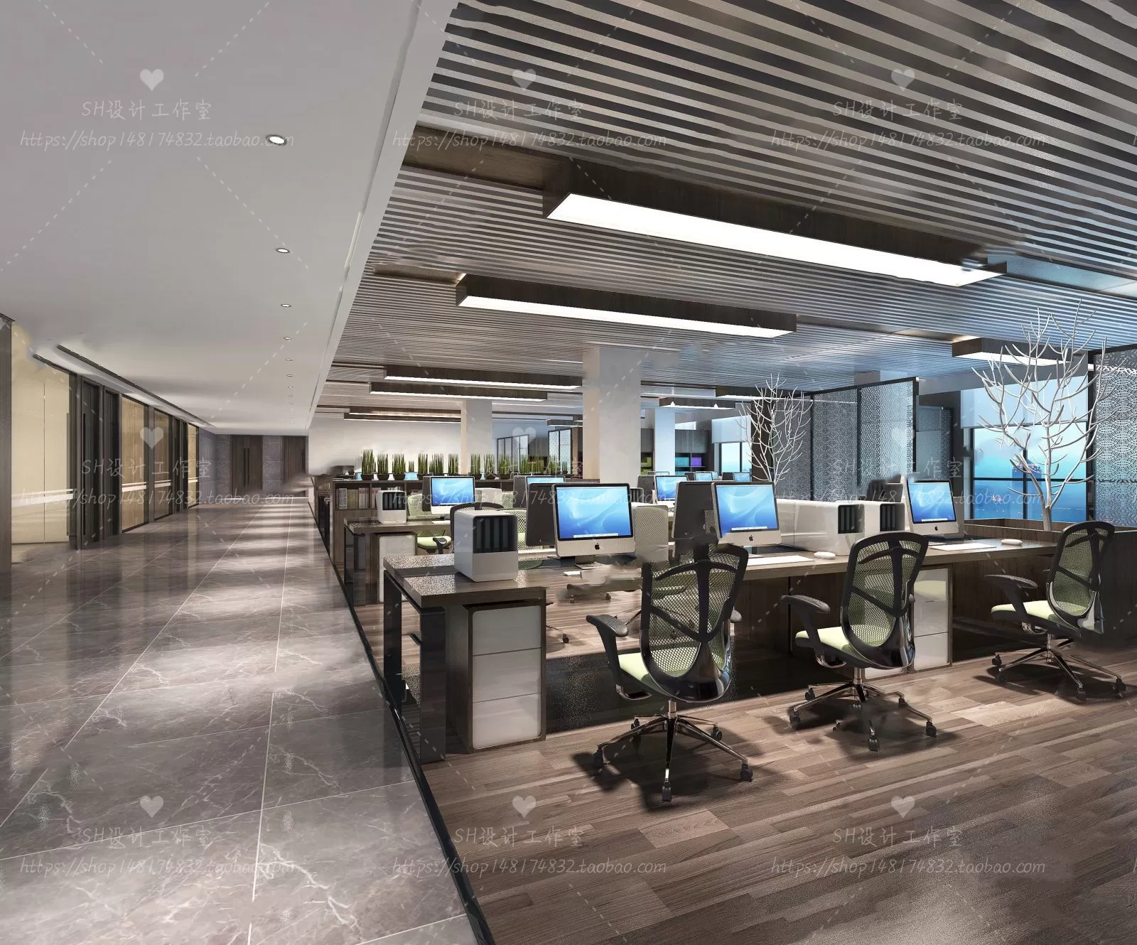 OFFICE – 3D SCENES – BLOCK – 360