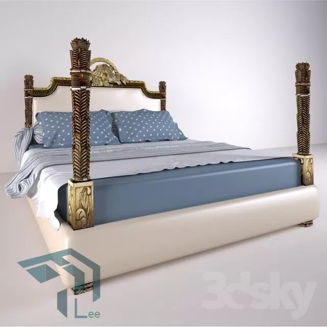 BED 3D MODELS – CLASSIC – 054