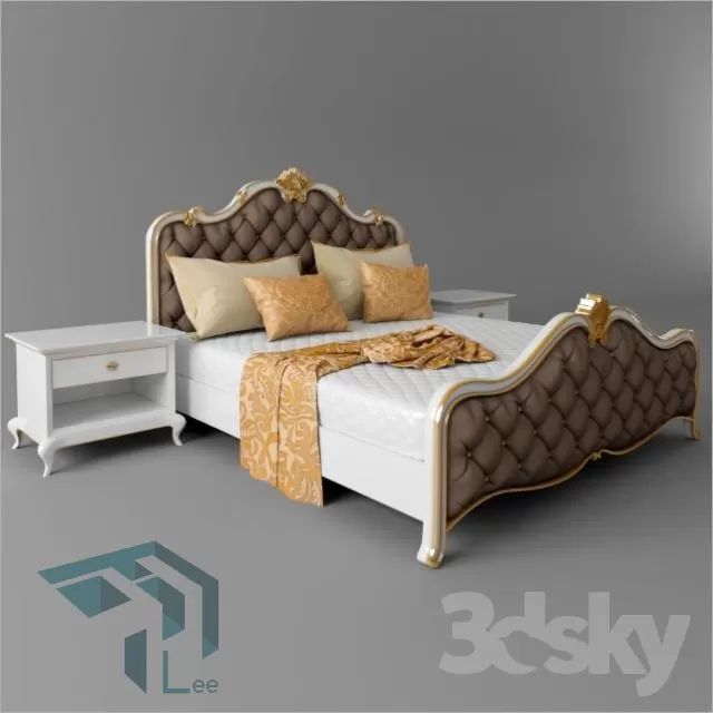 BED 3D MODELS – CLASSIC – 057