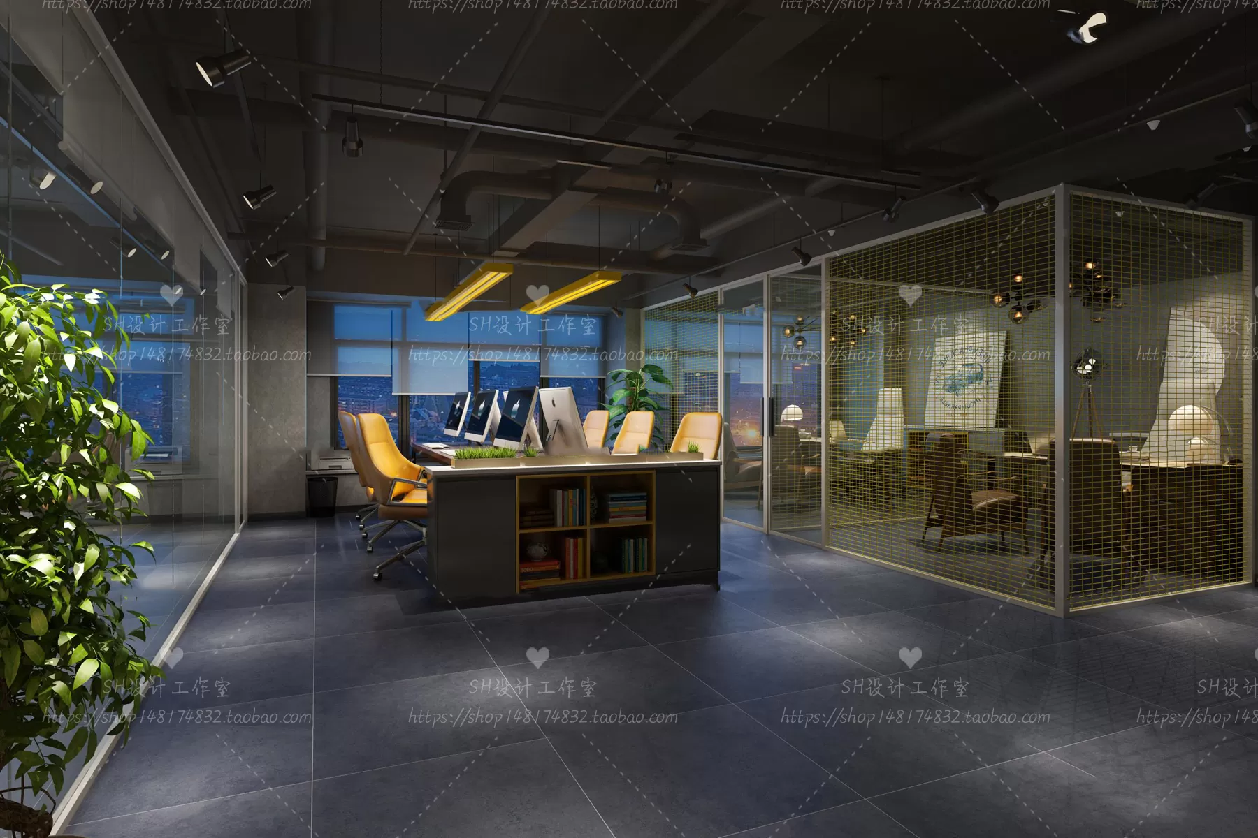 OFFICE – 3D SCENES – BLOCK – 398