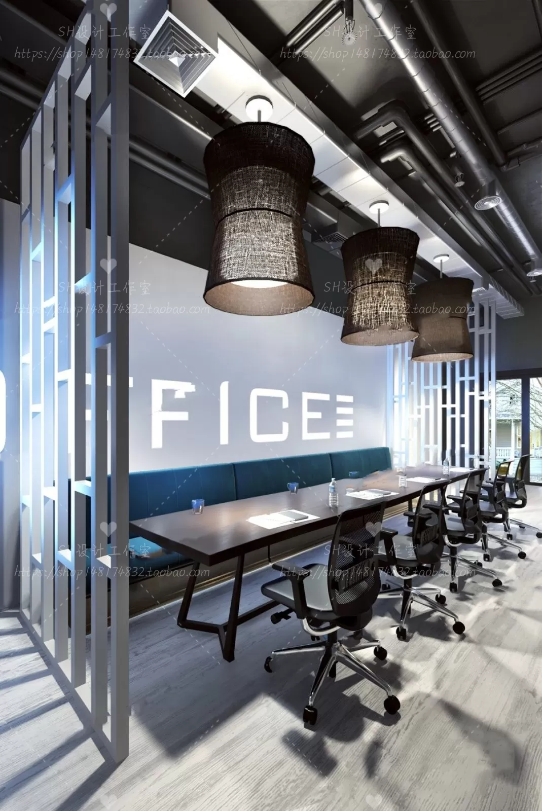 OFFICE – 3D SCENES – BLOCK – 403