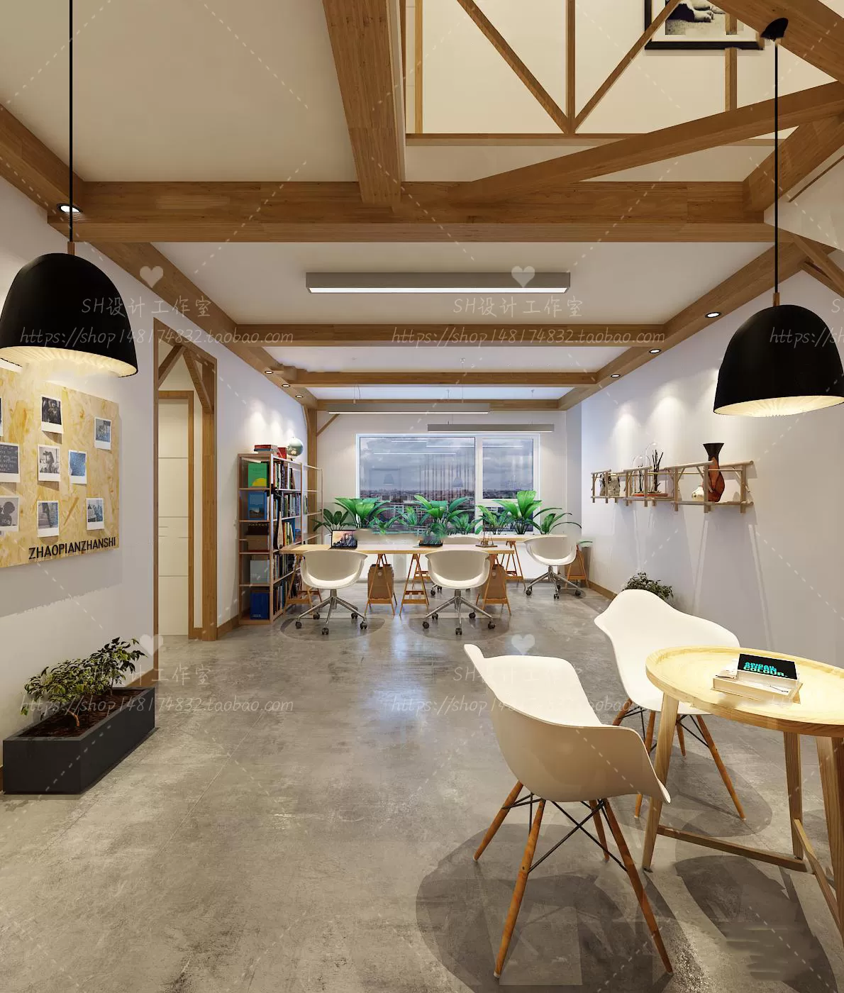 OFFICE – 3D SCENES – BLOCK – 404