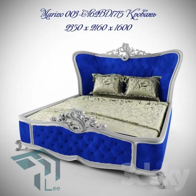 BED 3D MODELS – CLASSIC – 058