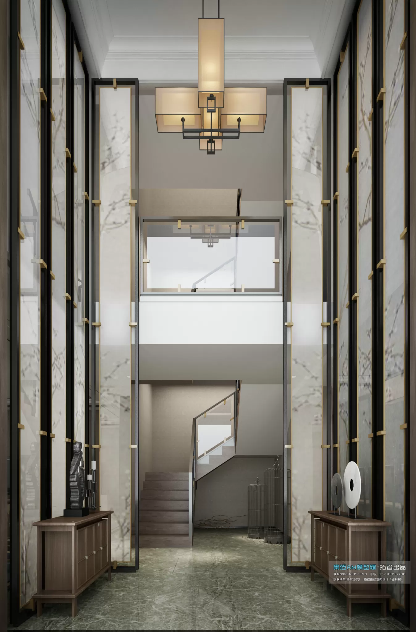 OFFICE – 3D SCENES – BLOCK – 405