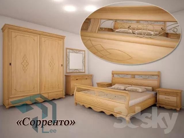 BED 3D MODELS – CLASSIC – 060