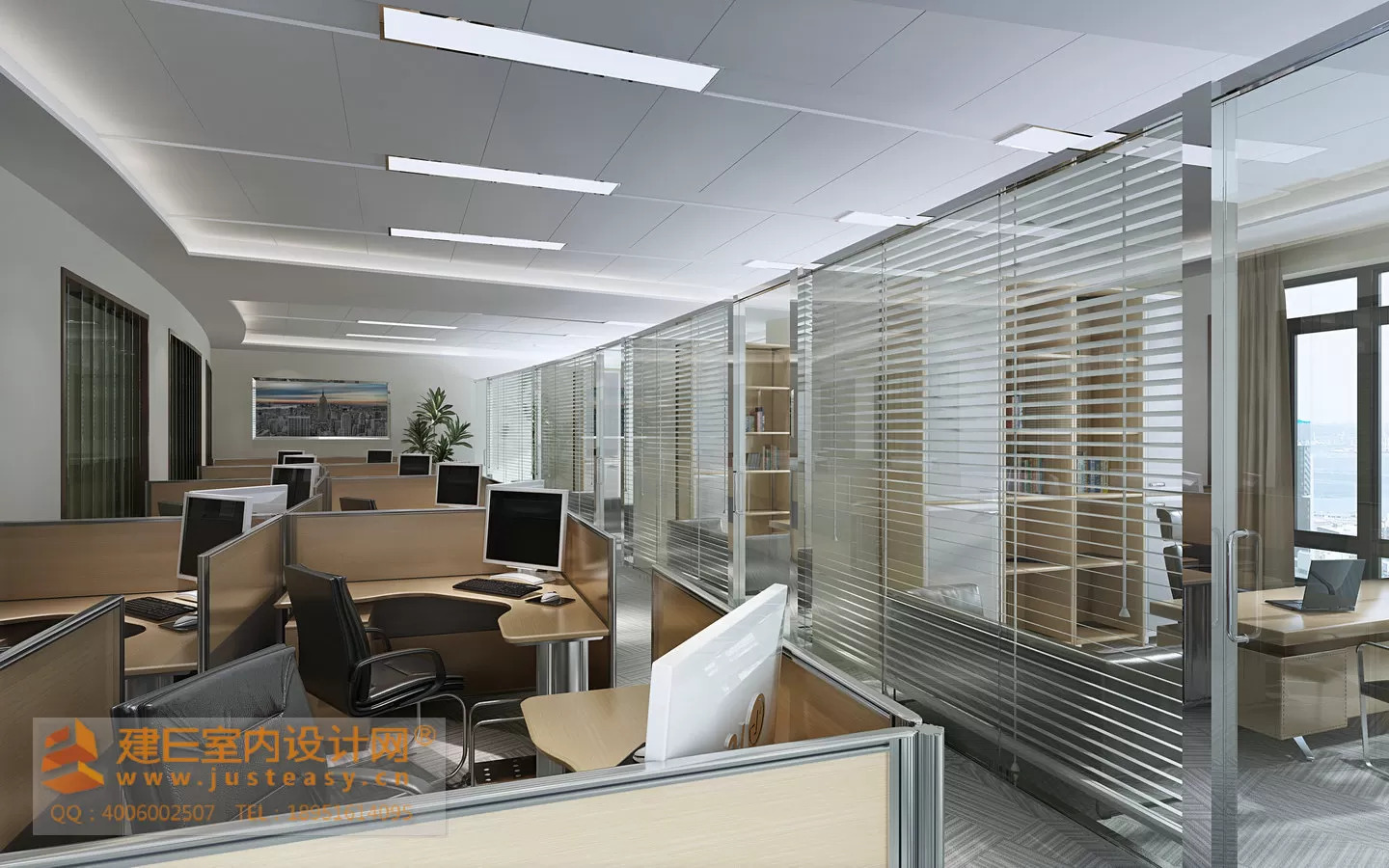 OFFICE – 3D SCENES – BLOCK – 437