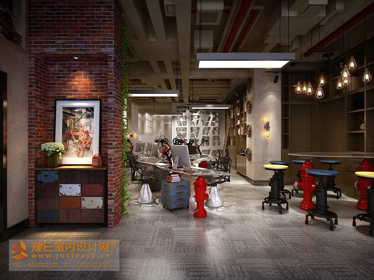 OFFICE – 3D SCENES – BLOCK – 439