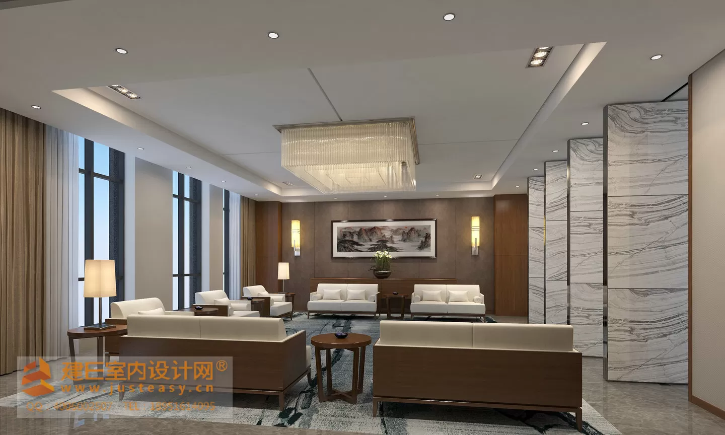 OFFICE – 3D SCENES – BLOCK – 447