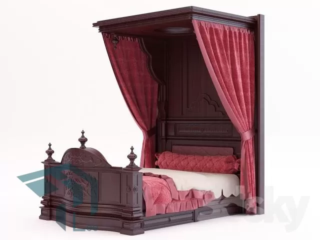 BED 3D MODELS – CLASSIC – 063