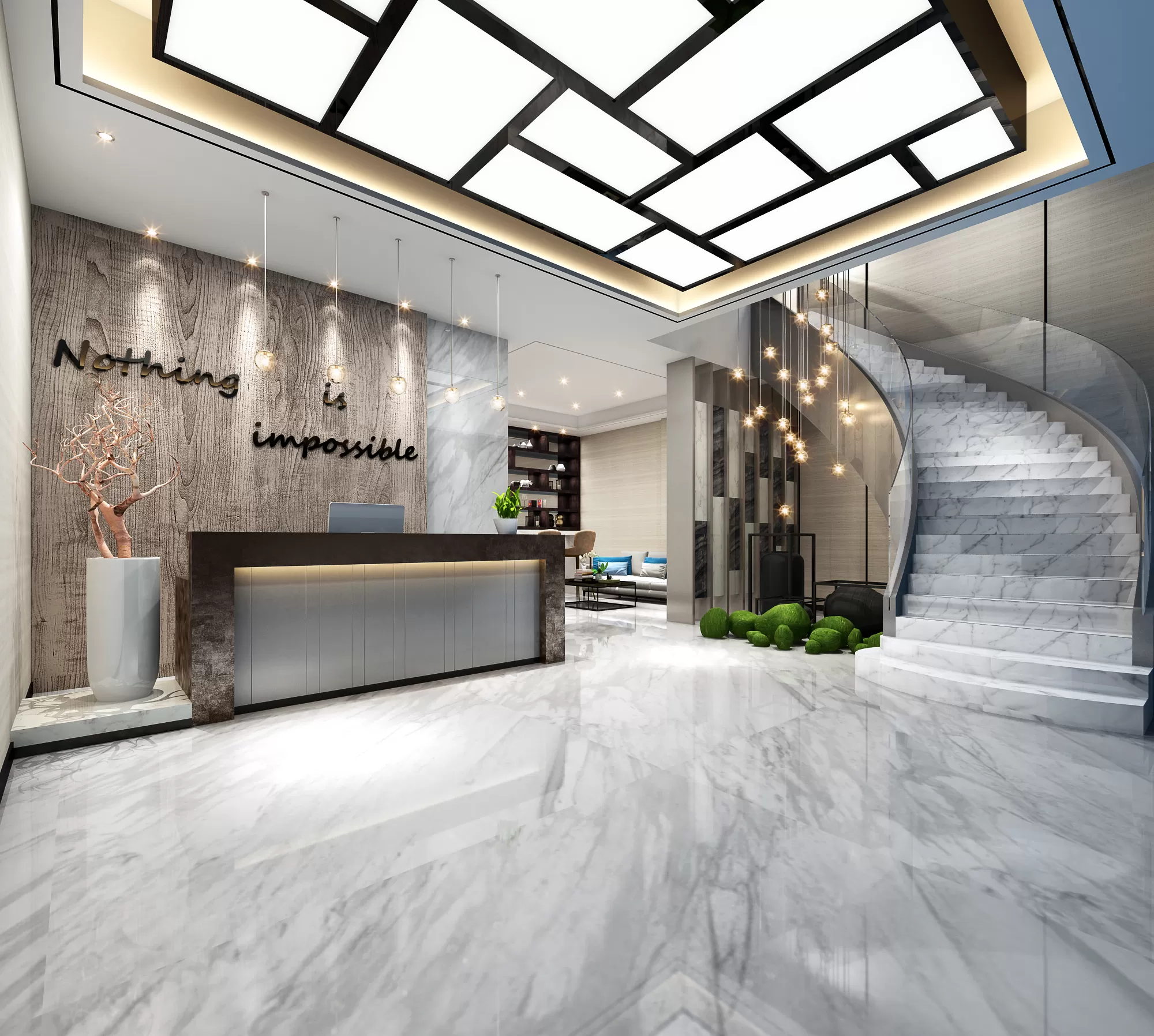 OFFICE – 3D SCENES – BLOCK – 487