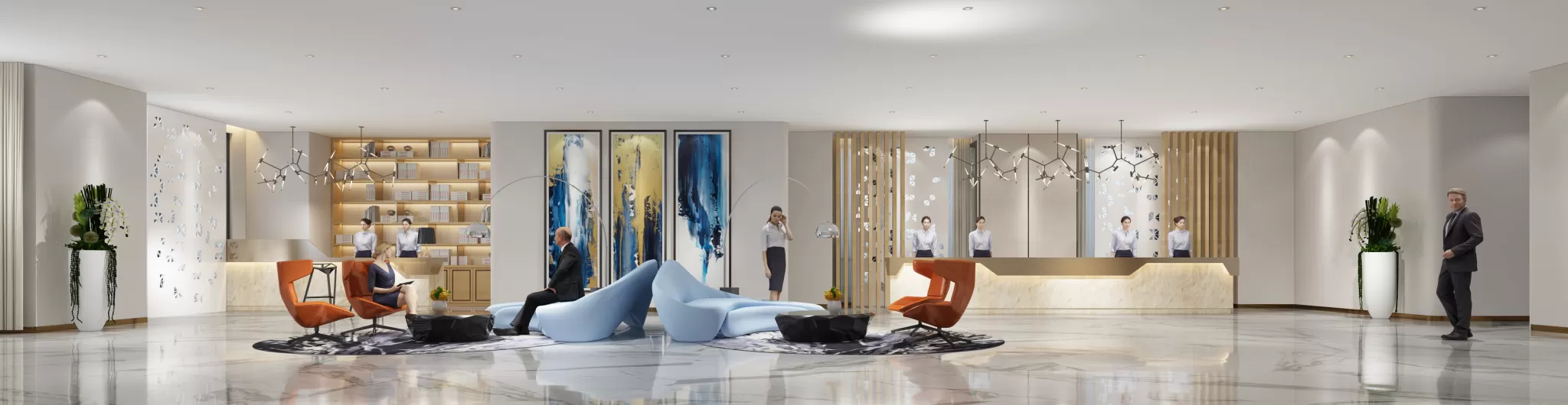 OFFICE – 3D SCENES – BLOCK – 497