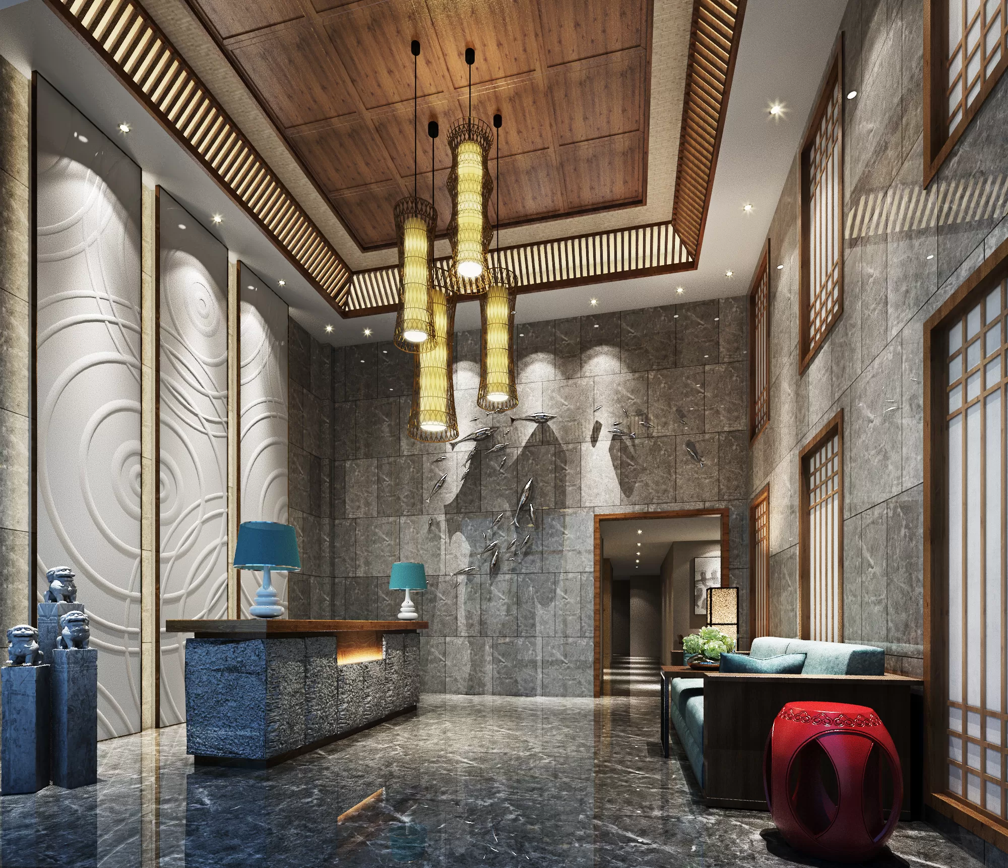 OFFICE – 3D SCENES – BLOCK – 500