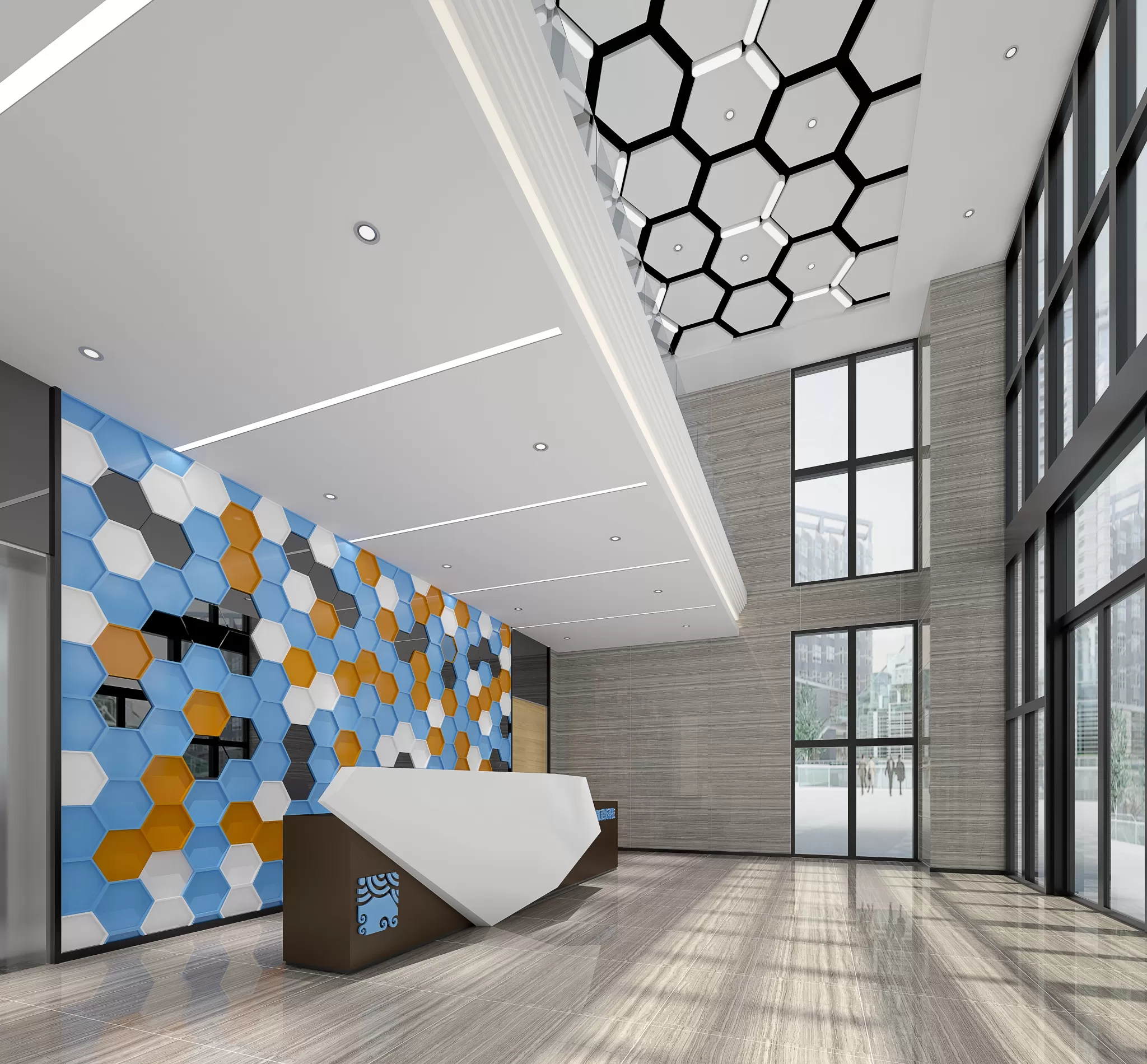 OFFICE – 3D SCENES – BLOCK – 504