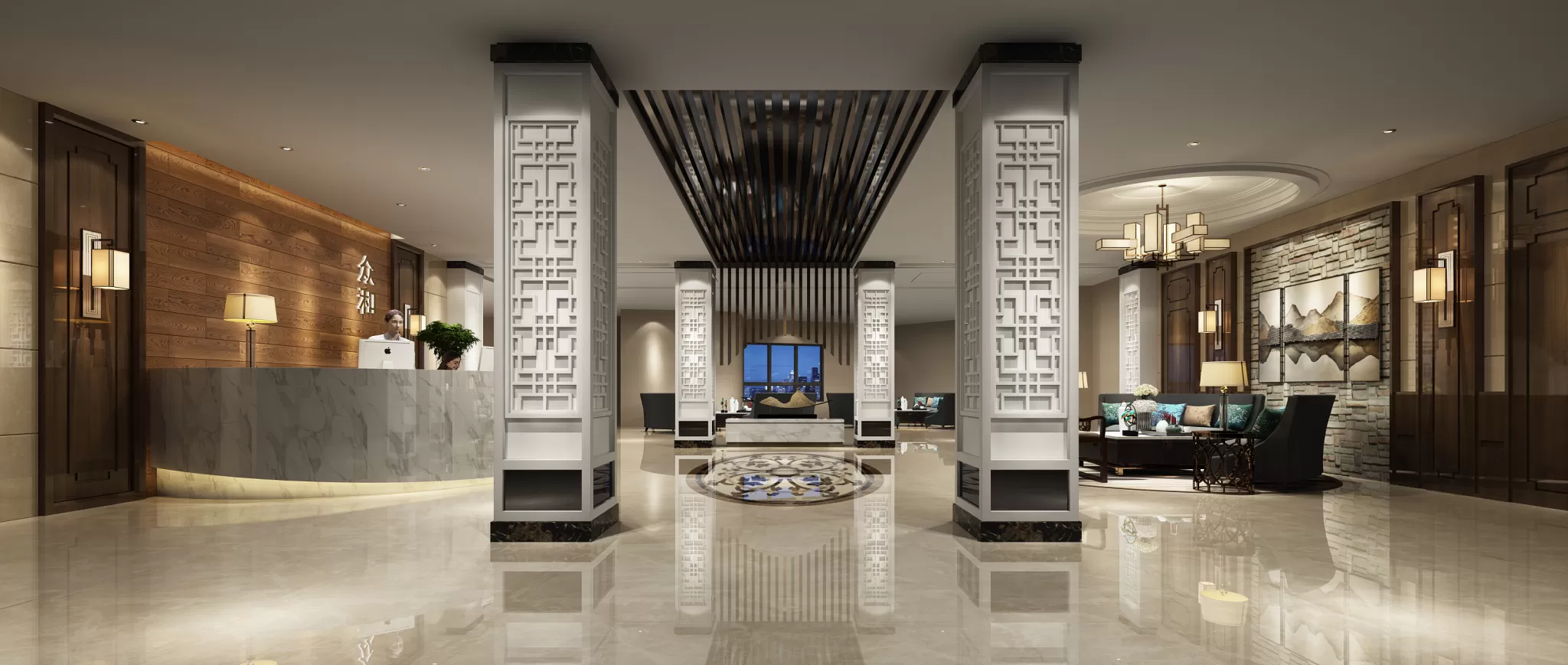 OFFICE – 3D SCENES – BLOCK – 532