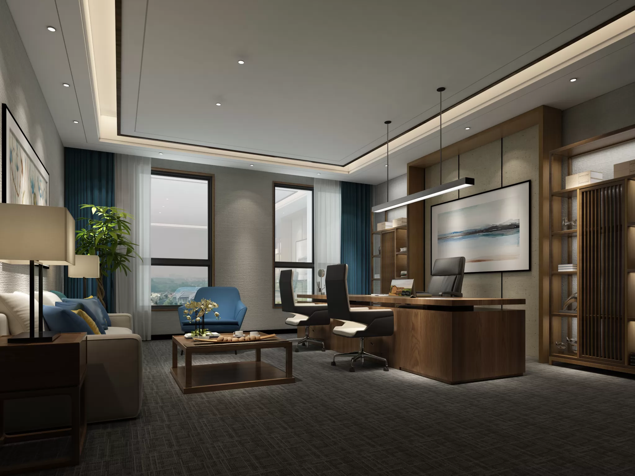 OFFICE – 3D SCENES – BLOCK – 547