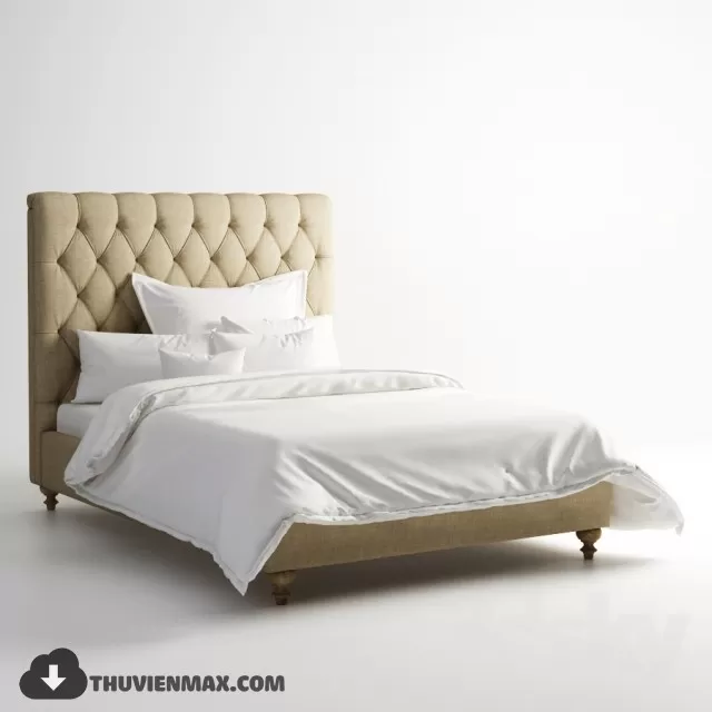 BED 3D MODELS – CLASSIC – 074
