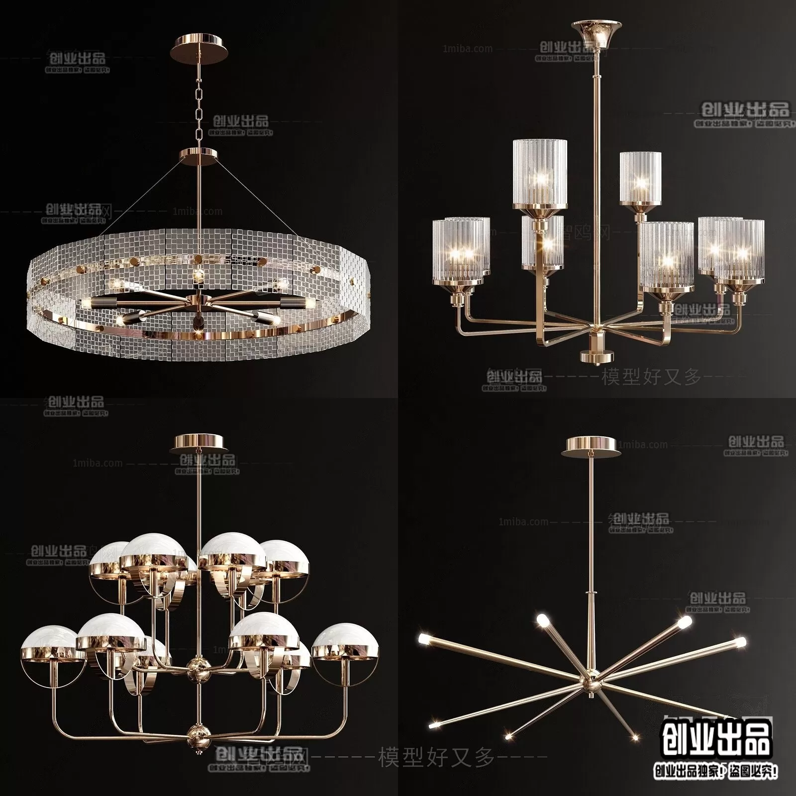 CEILING LAMP – 3D MODELS – 011 CEILING LAMP – 3D MODELS – 011
