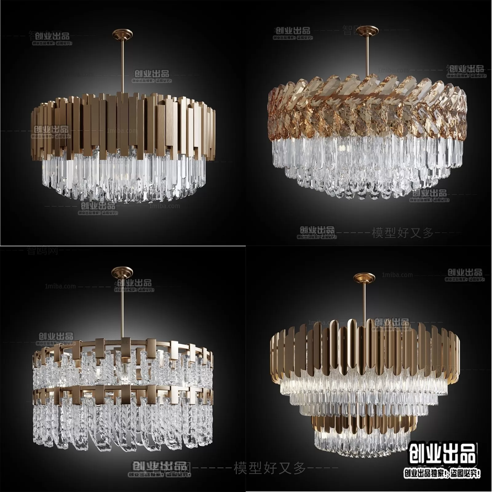 CEILING LAMP – 3D MODELS – 018 CEILING LAMP – 3D MODELS – 018