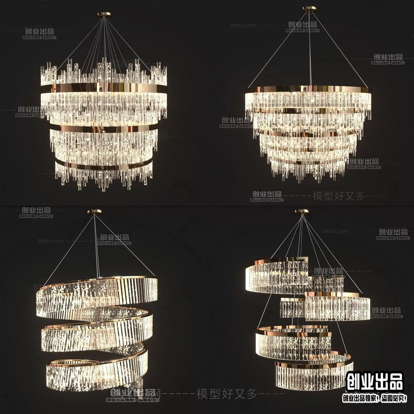 CEILING LAMP – 3D MODELS – 019 CEILING LAMP – 3D MODELS – 019