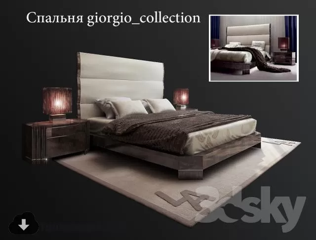 BED 3D MODELS – CLASSIC – 076