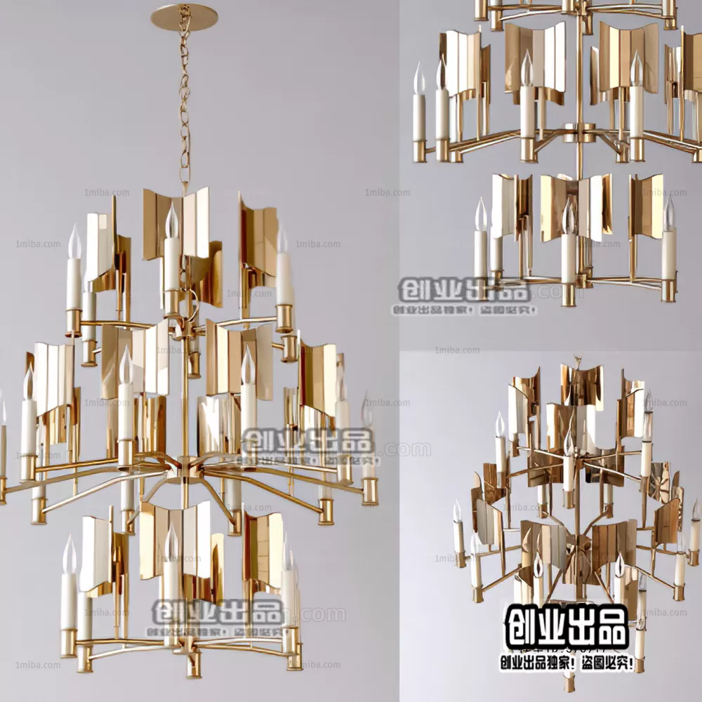 CEILING LAMP – 3D MODELS – 029 CEILING LAMP – 3D MODELS – 029