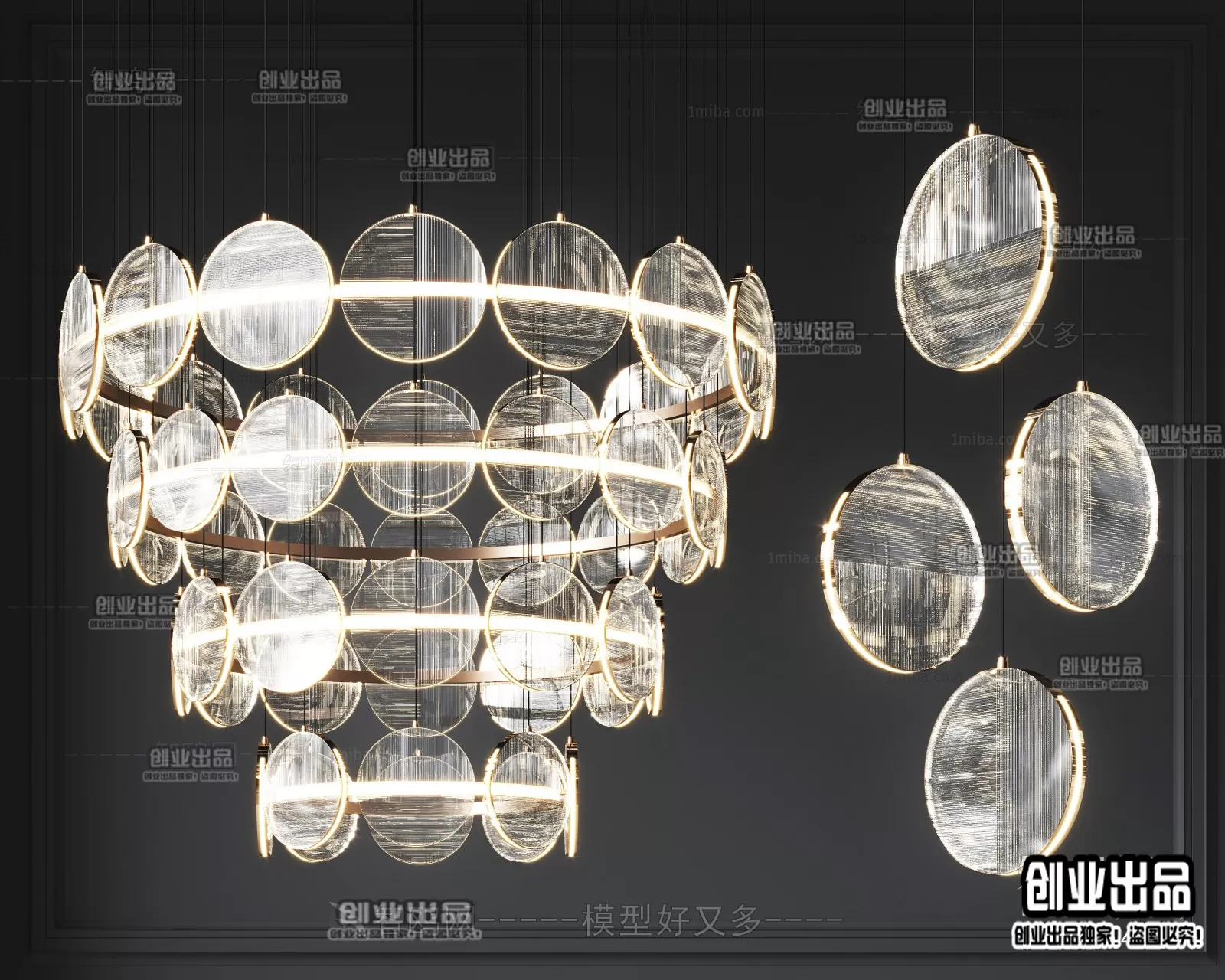 CEILING LAMP – 3D MODELS – 042 CEILING LAMP – 3D MODELS – 042