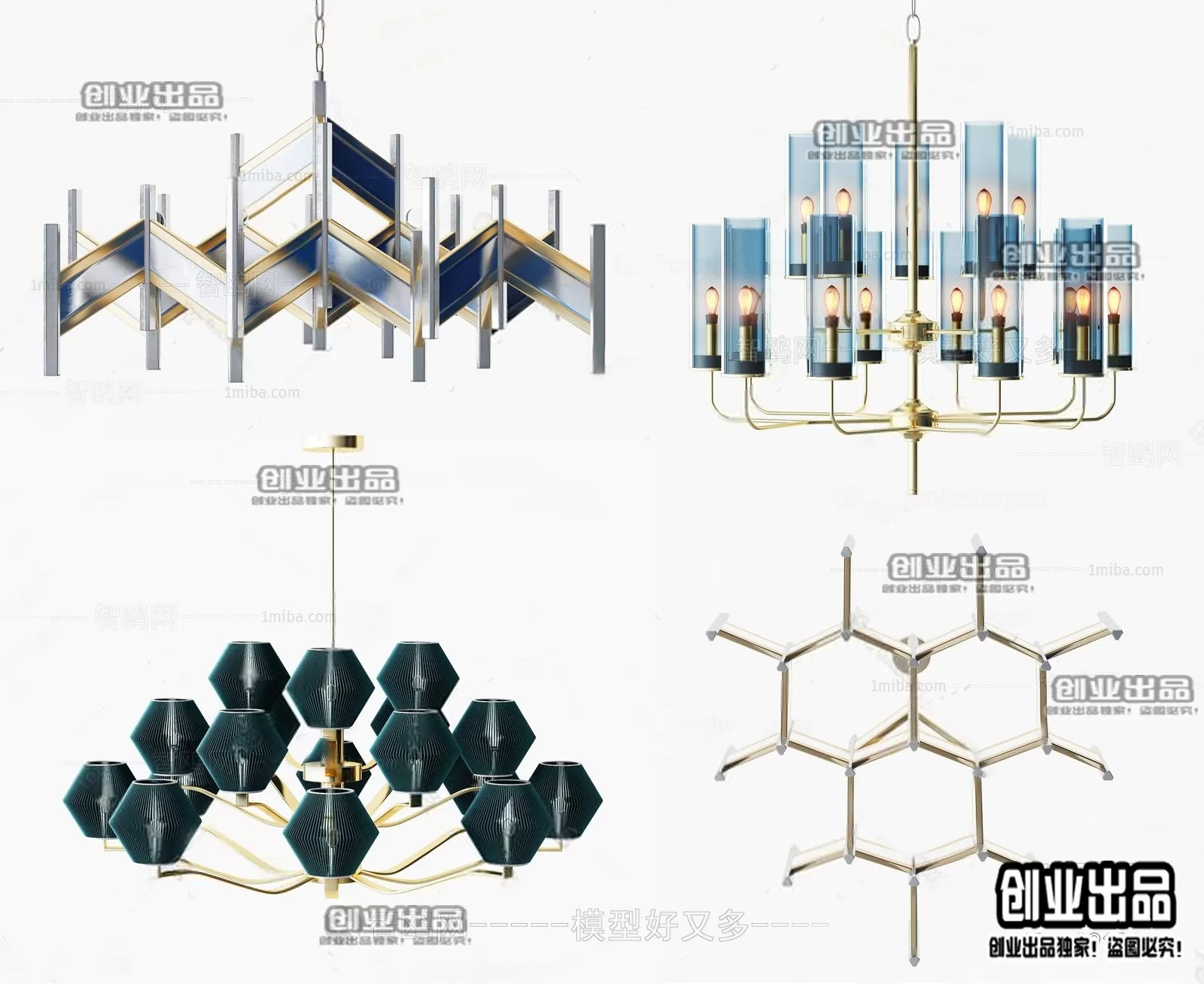 CEILING LAMP – 3D MODELS – 058 CEILING LAMP – 3D MODELS – 058