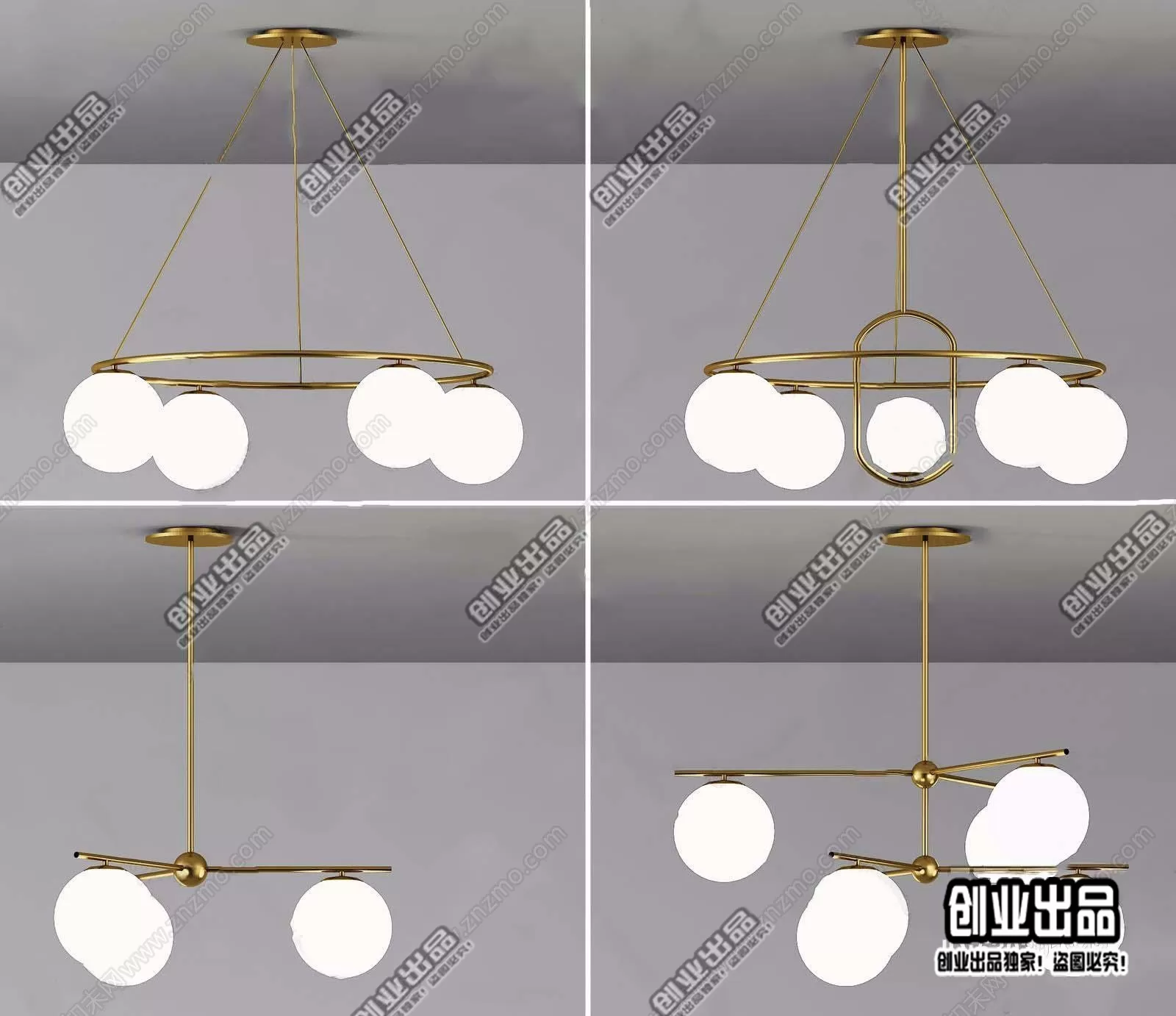 CEILING LAMP – 3D MODELS – 065