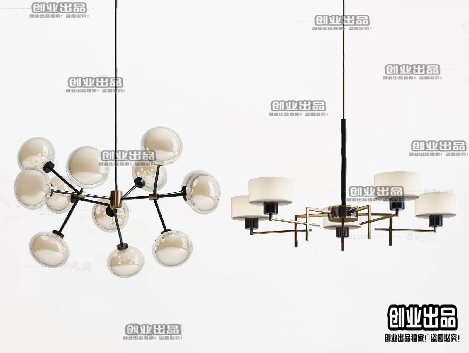 CEILING LAMP – 3D MODELS – 077 CEILING LAMP – 3D MODELS – 077