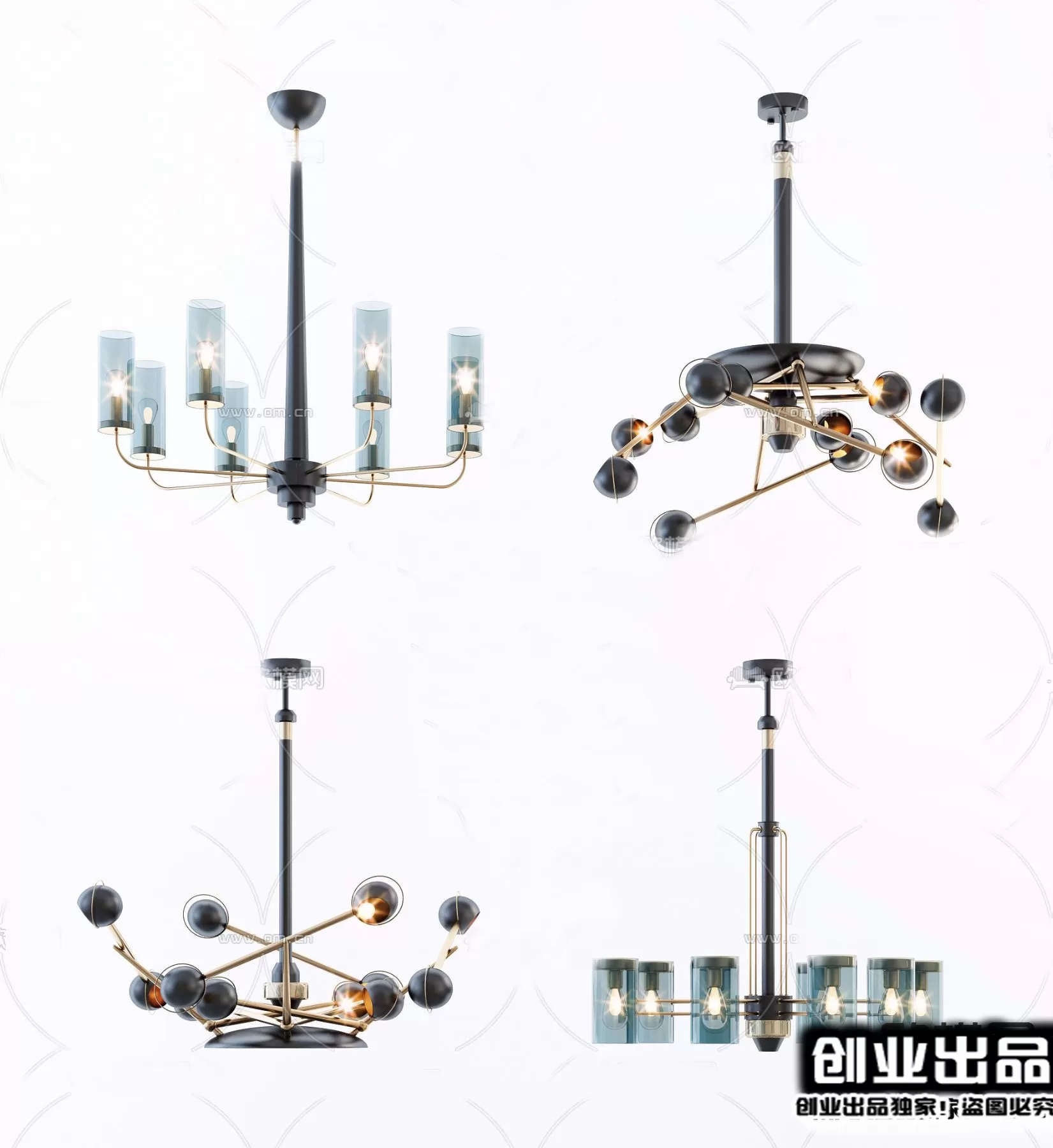 CEILING LAMP – 3D MODELS – 080 CEILING LAMP – 3D MODELS – 080