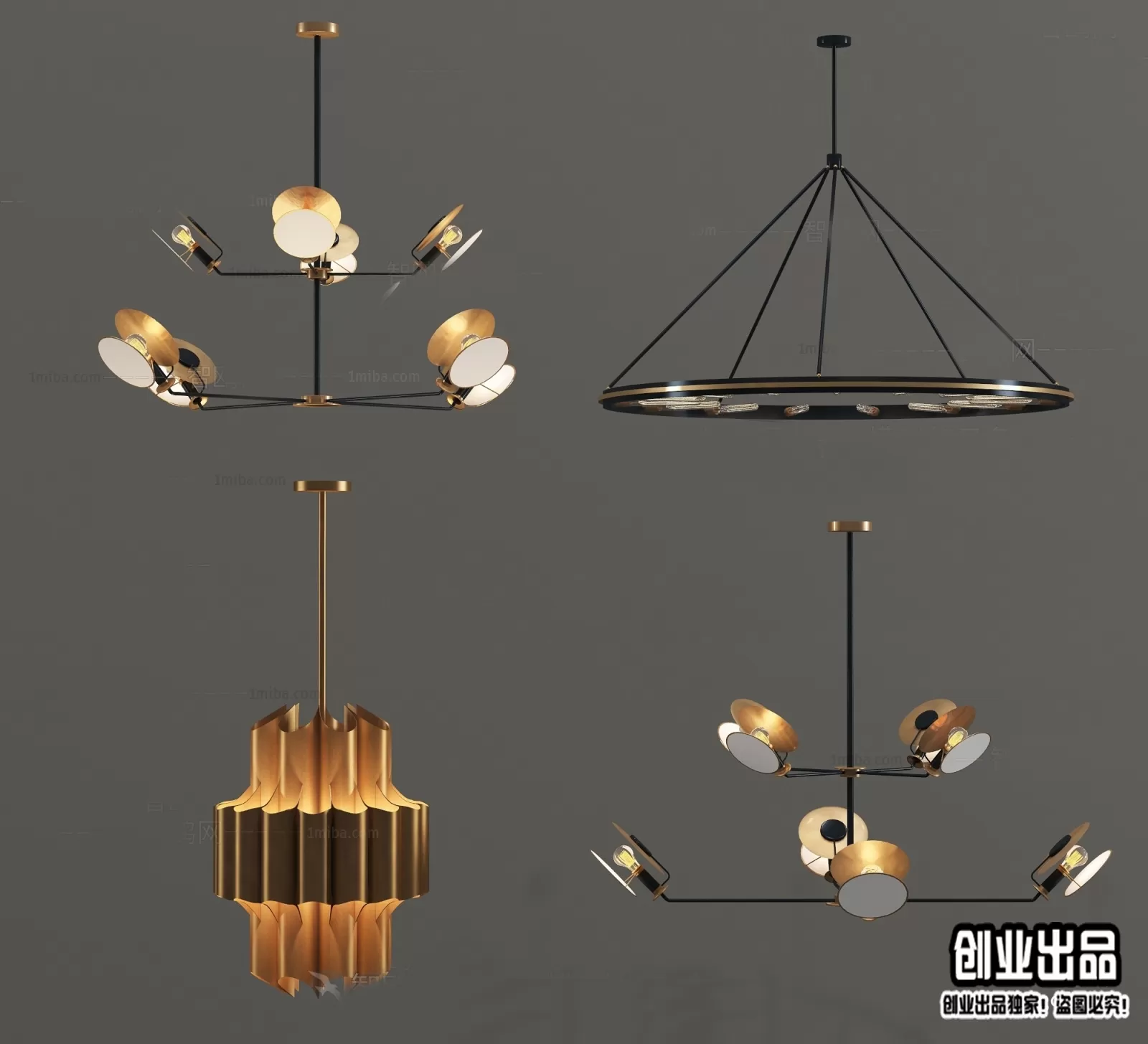 CEILING LAMP – 3D MODELS – 085 CEILING LAMP – 3D MODELS – 085
