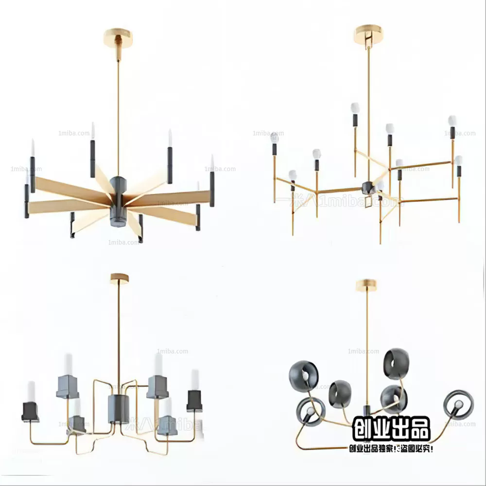 CEILING LAMP – 3D MODELS – 089 CEILING LAMP – 3D MODELS – 089