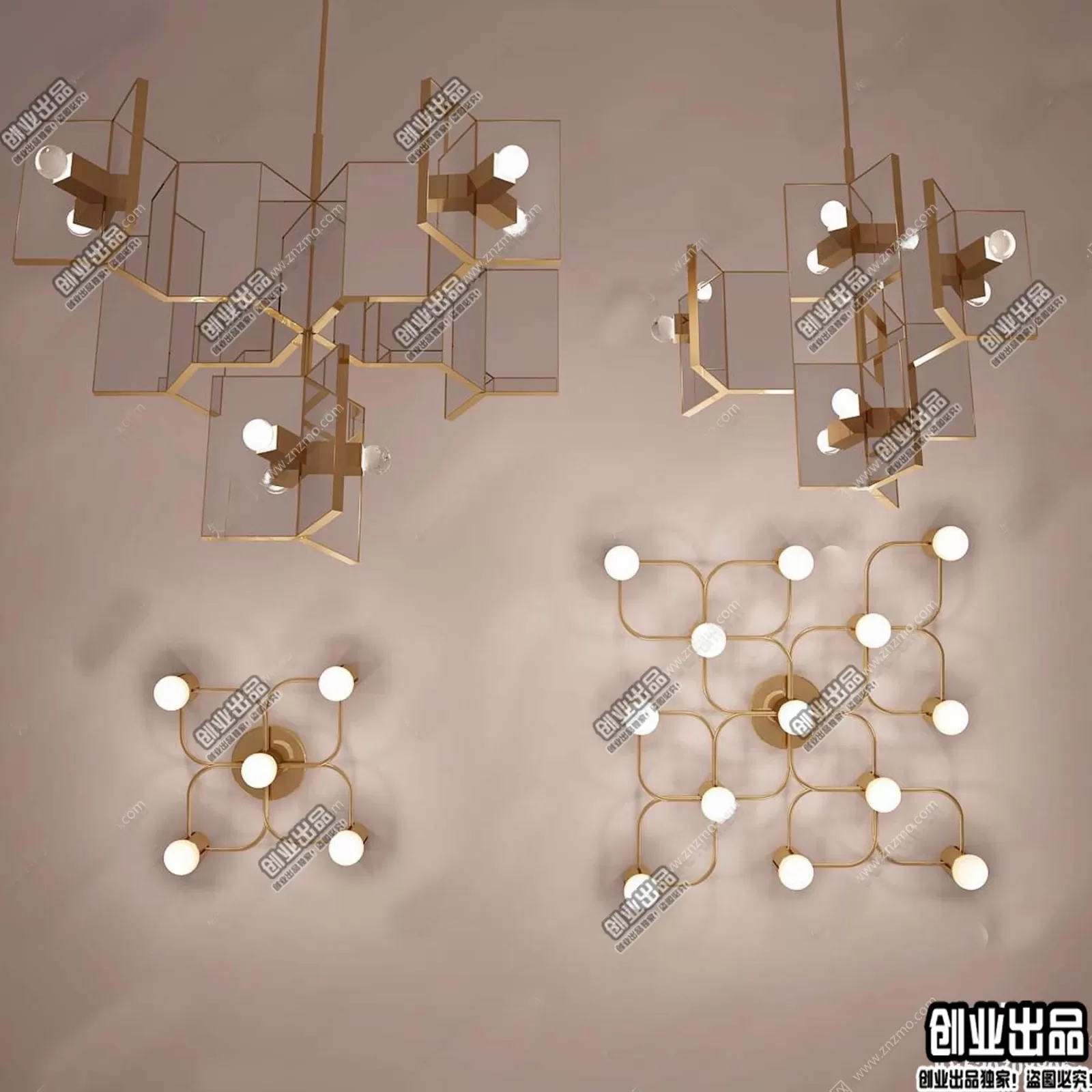 CEILING LAMP – 3D MODELS – 092 CEILING LAMP – 3D MODELS – 092