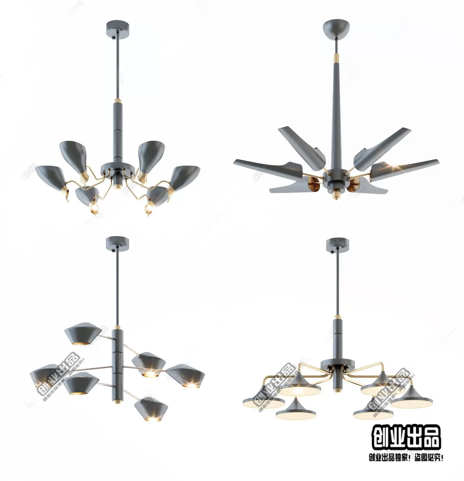 CEILING LAMP – 3D MODELS – 093