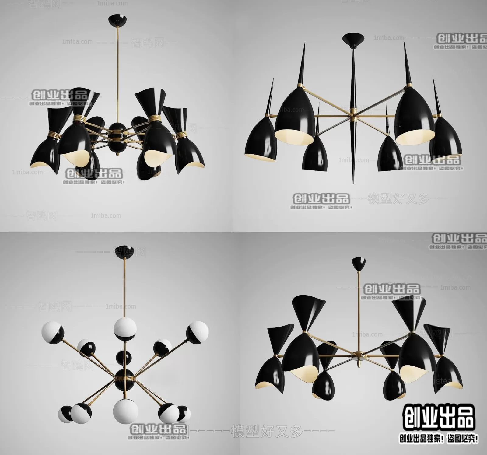 CEILING LAMP – 3D MODELS – 121