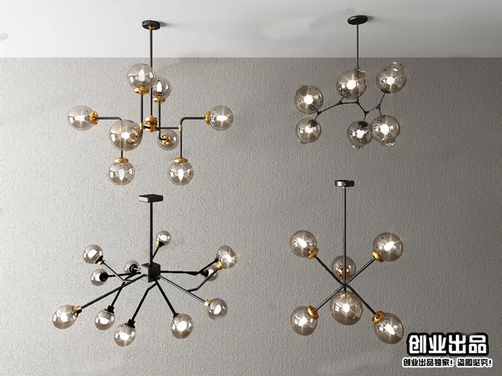CEILING LAMP – 3D MODELS – 126 CEILING LAMP – 3D MODELS – 126