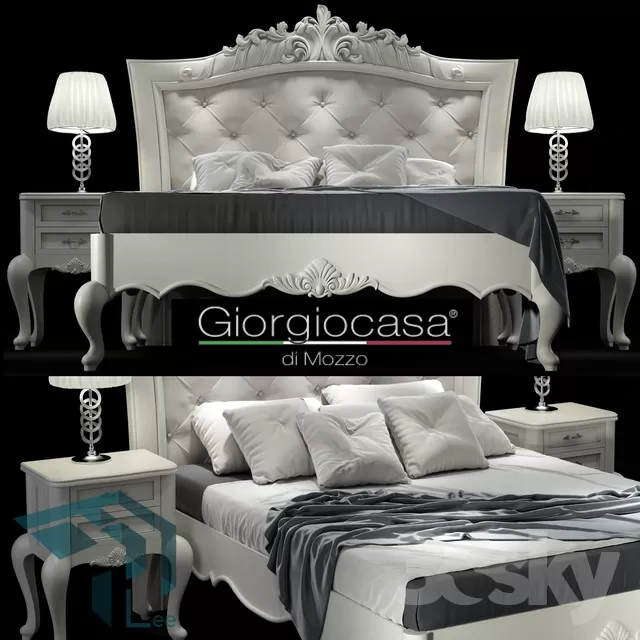 BED 3D MODELS – CLASSIC – 088