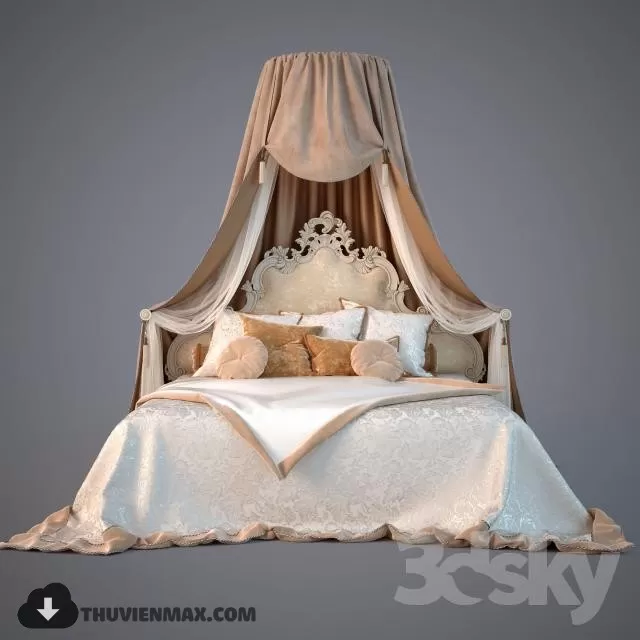 BED 3D MODELS – CLASSIC – 092